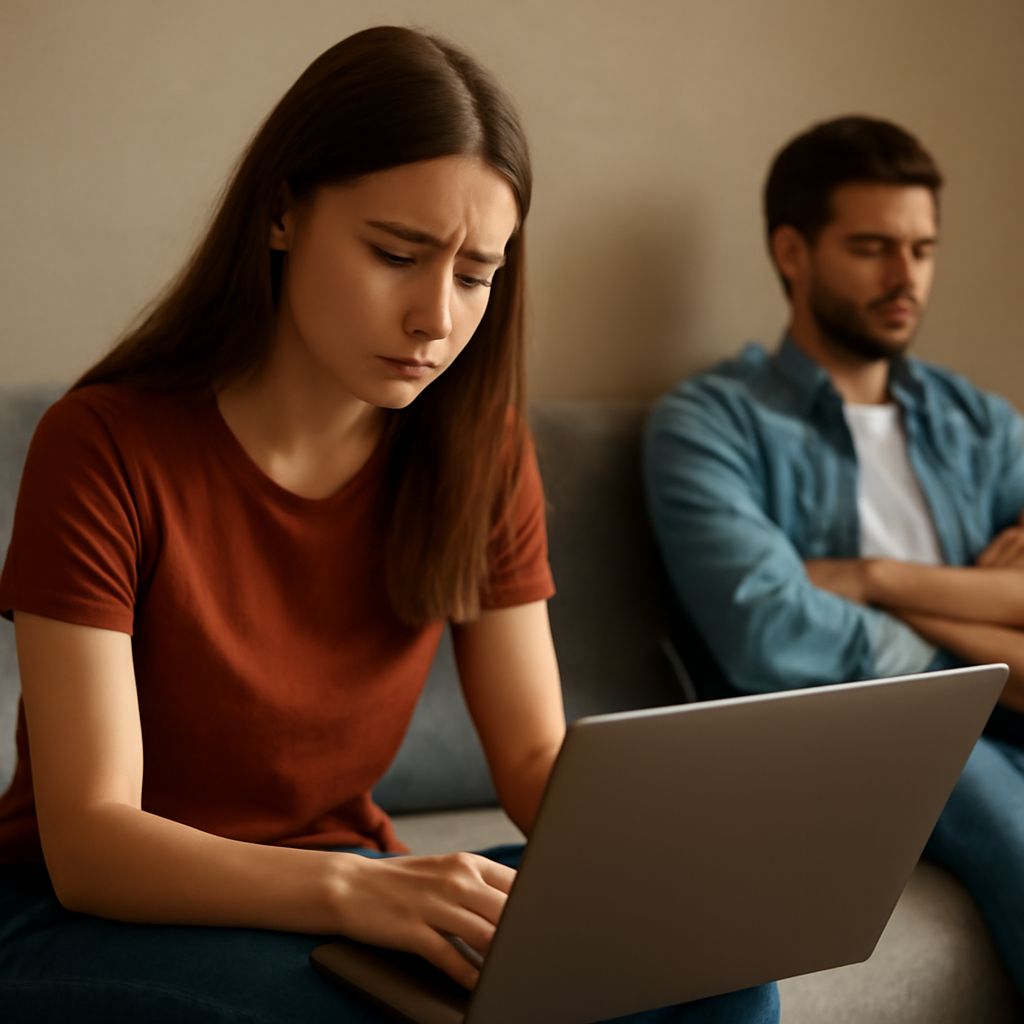 A writer turning observations about line, color, and space into an artist statement