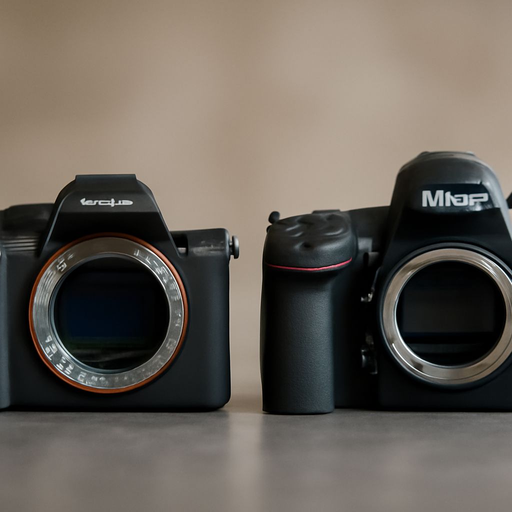 DSLR mirror and optical viewfinder path diagram