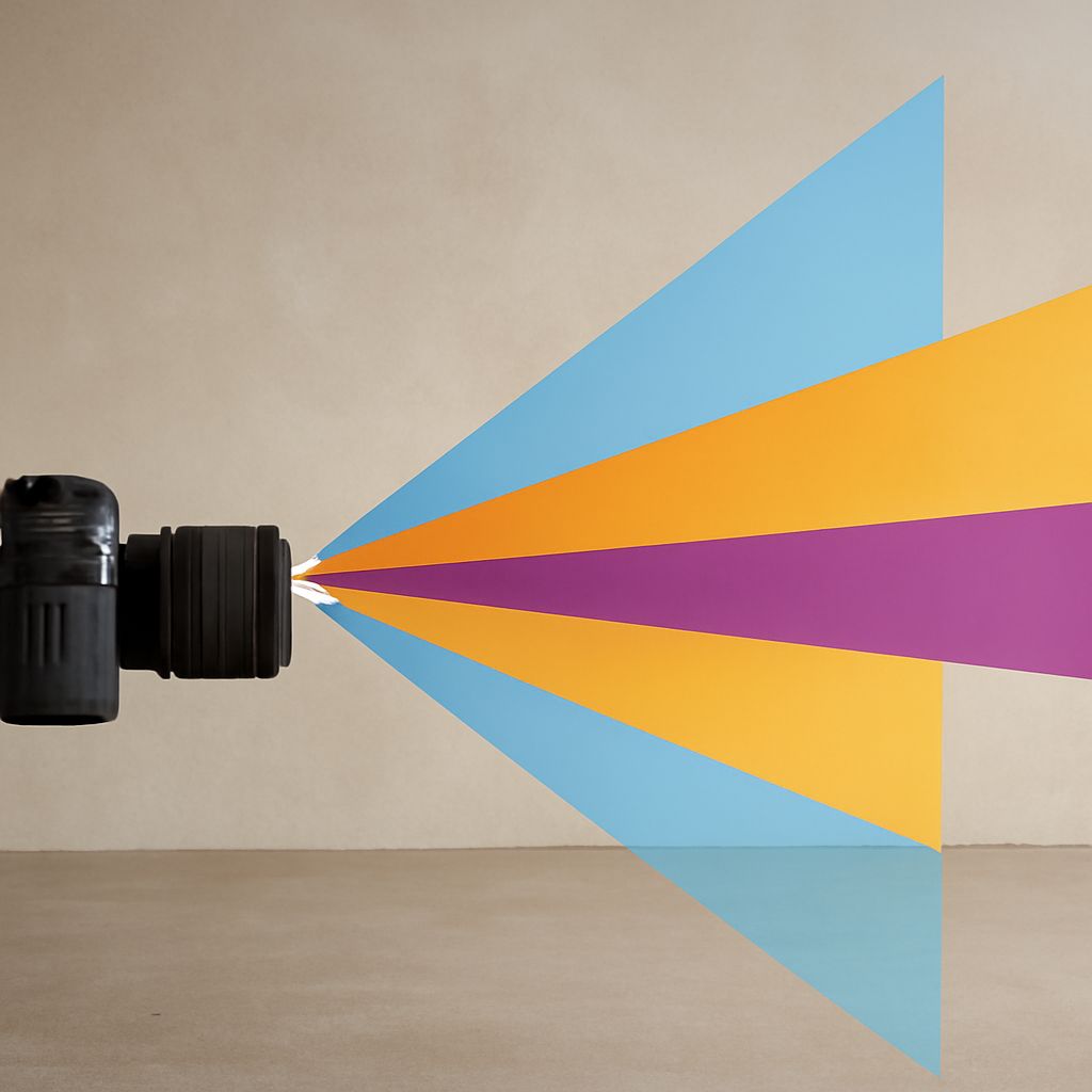Comparison diagram of full-frame, APS-C, Micro Four Thirds, and 1-inch camera sensor sizes