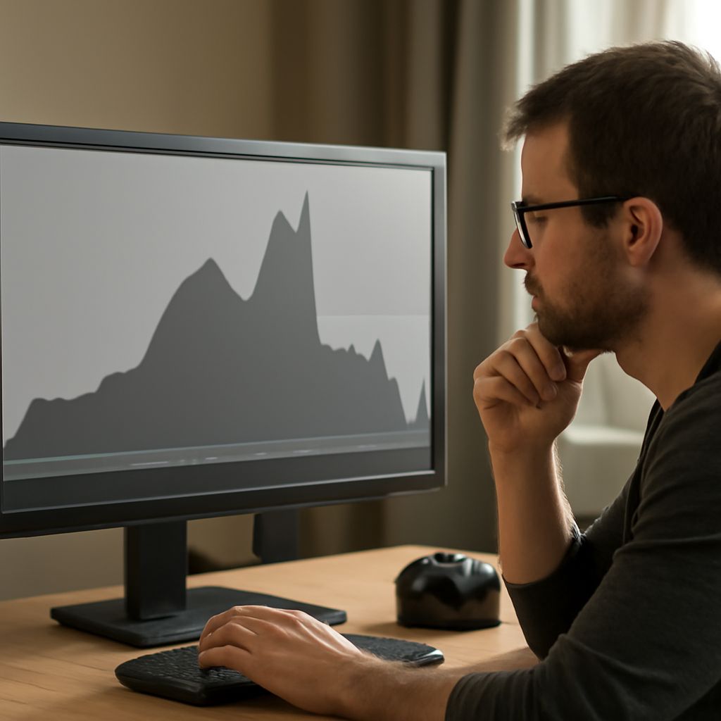 Photography histogram showing high-key, low-key, and clipped tonal ranges beside camera exposure controls