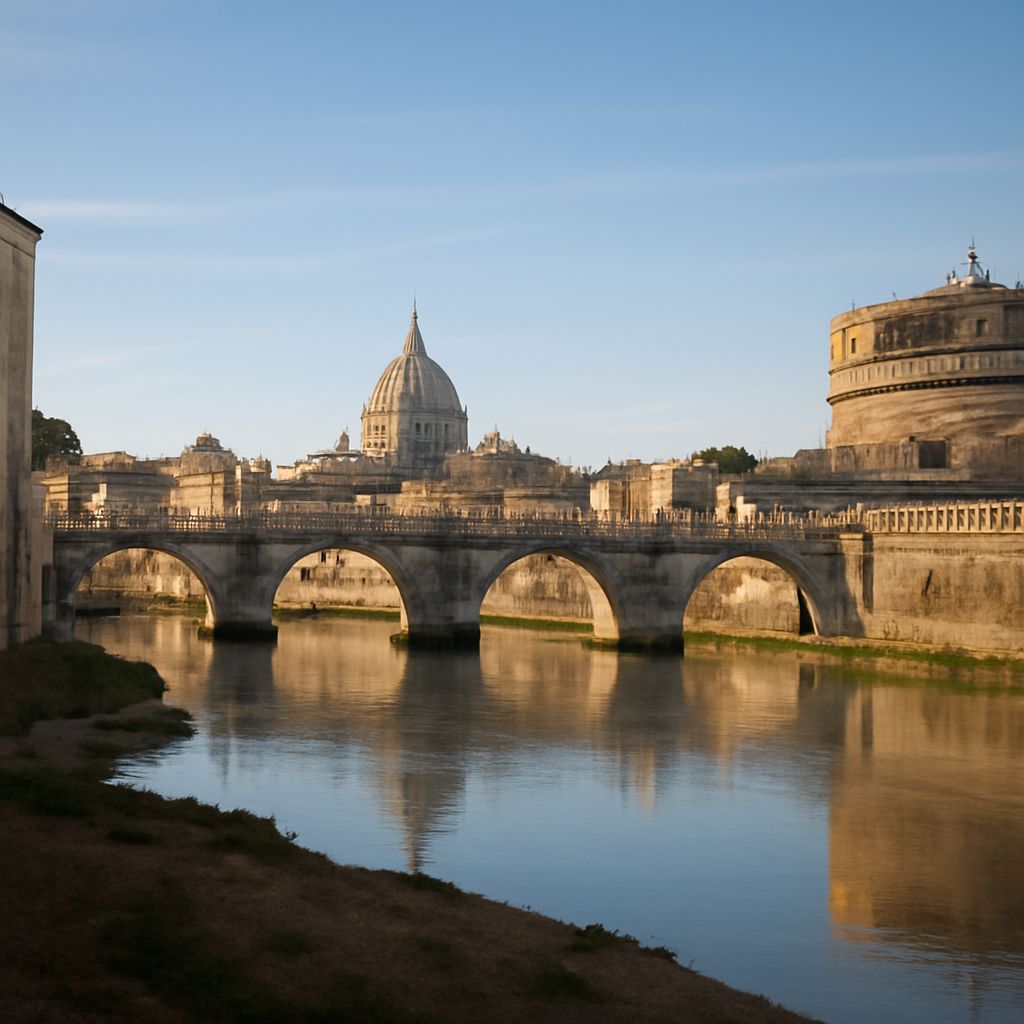 A large subject balanced by a smaller bright shape in an asymmetrical photograph