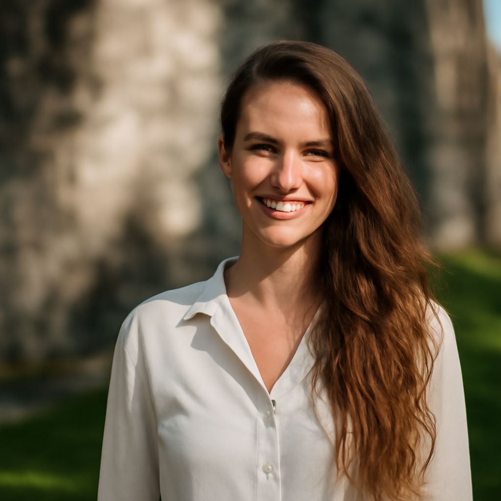 Portrait subject in focus with a softly blurred background at a wide aperture