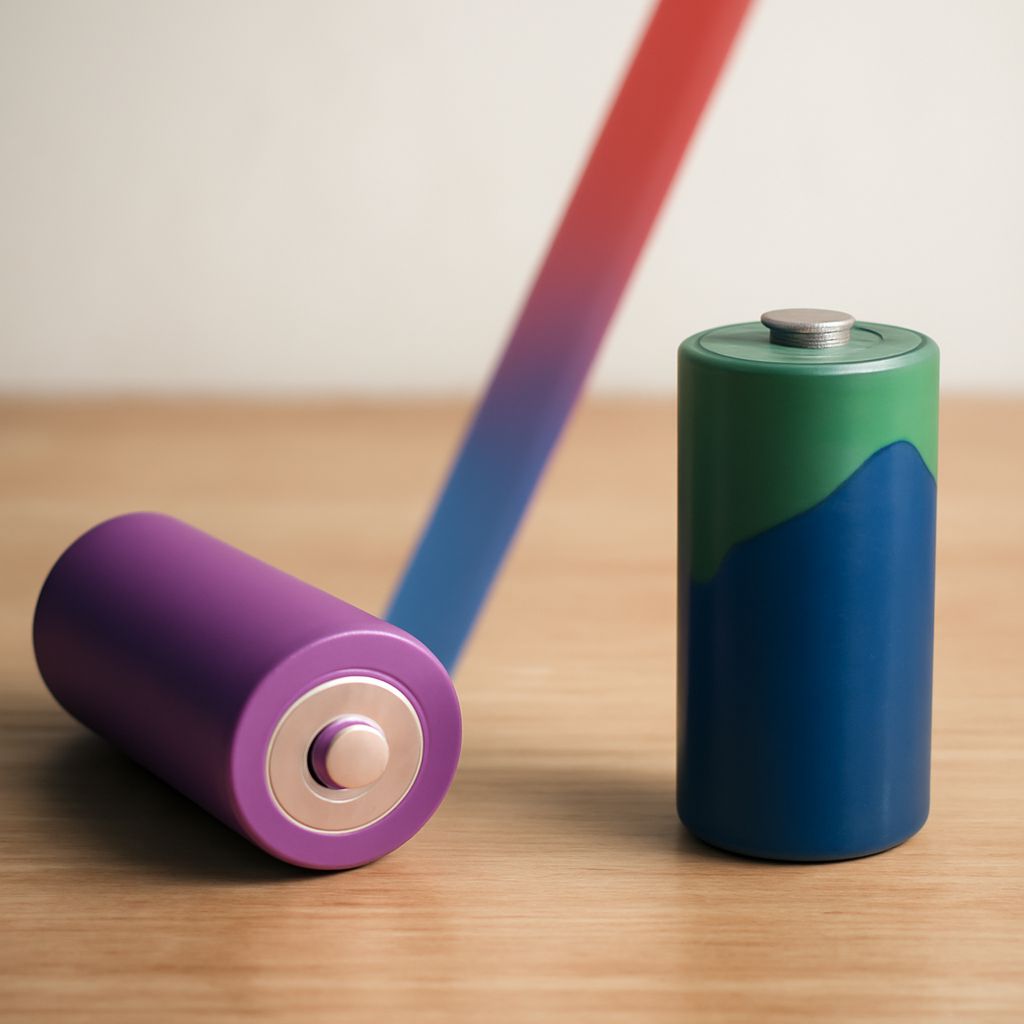 Comparison of CR123 and CR123A camera batteries