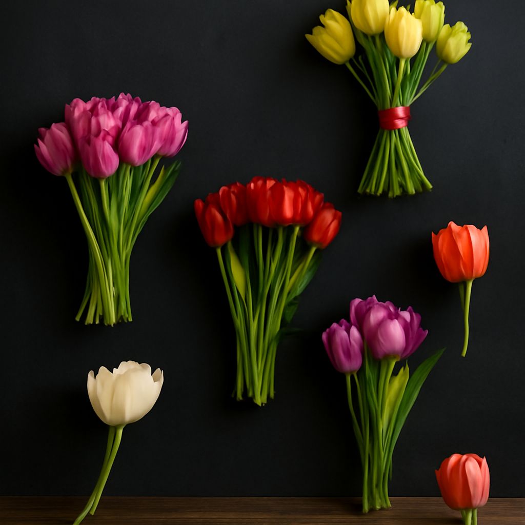A vibrant display of tulips showcasing their symbolism and meanings in various cultures.